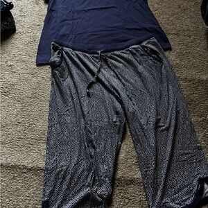 Women's Navy Pajamas
